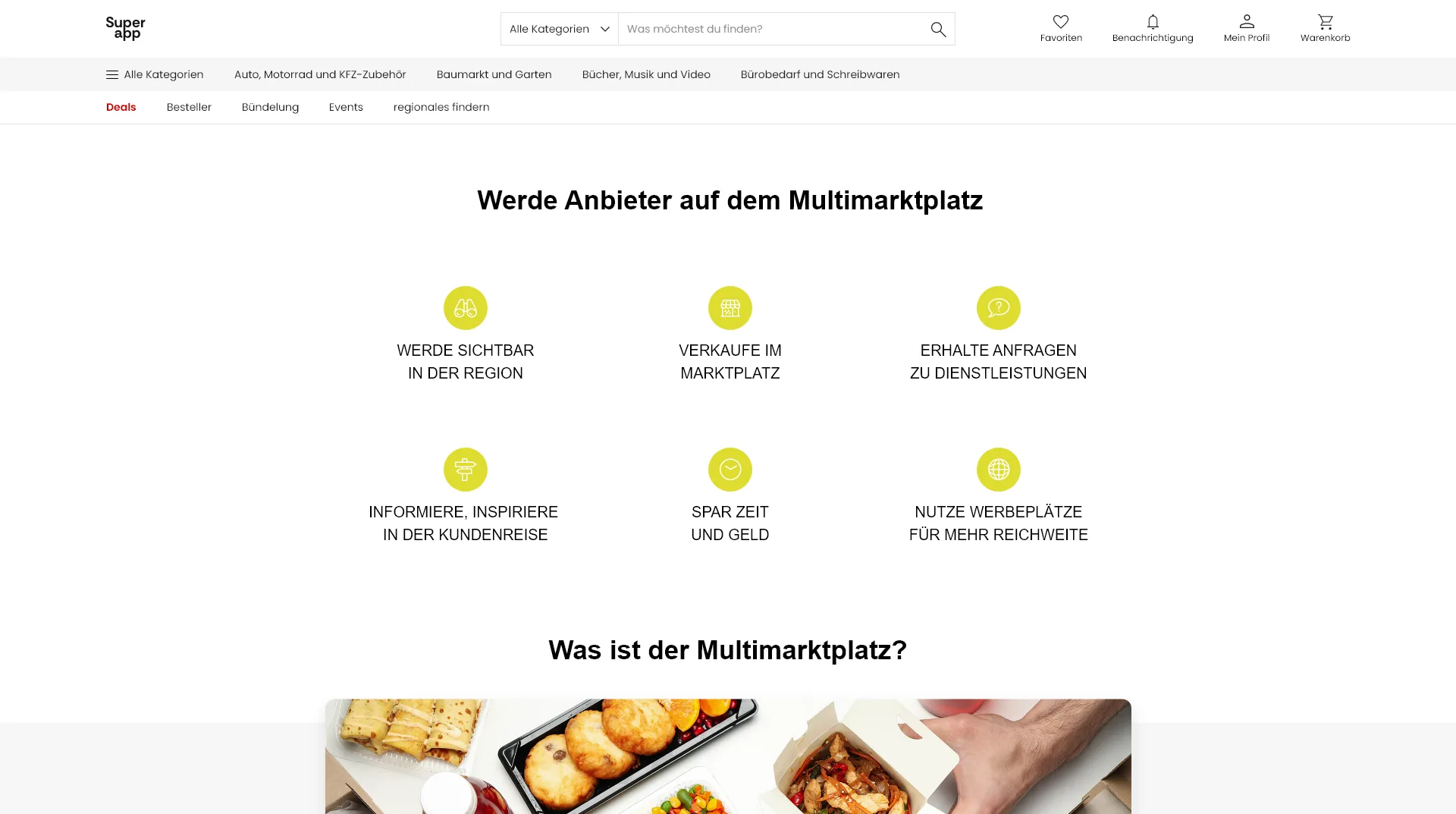 Anbieter-Mehrwerte