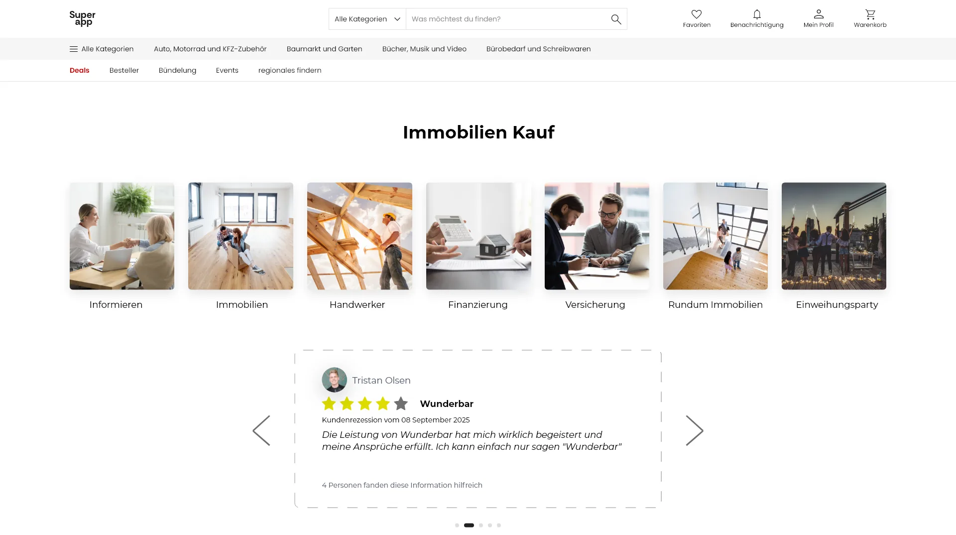 Customer Journey – Immobilienkauf